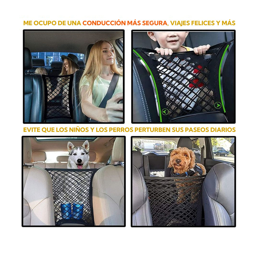 Malla Protectora Para Mascotas Automovil